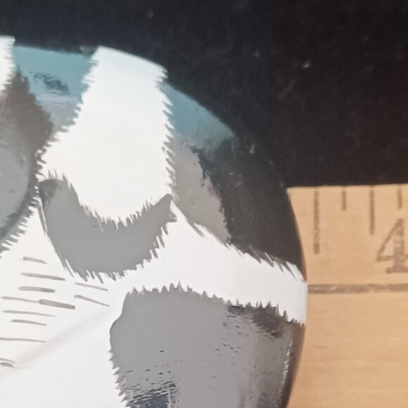 Black & White Retro Hair Barrette - Picture 4 of 5